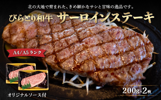 サーロインステーキ200g2枚