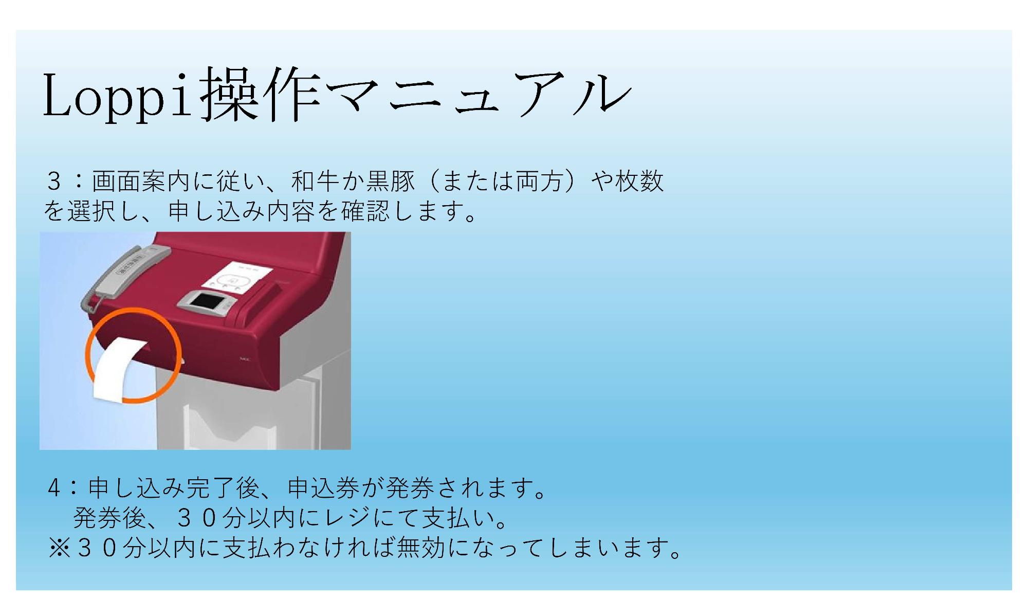 Loppi操作マニュアル2