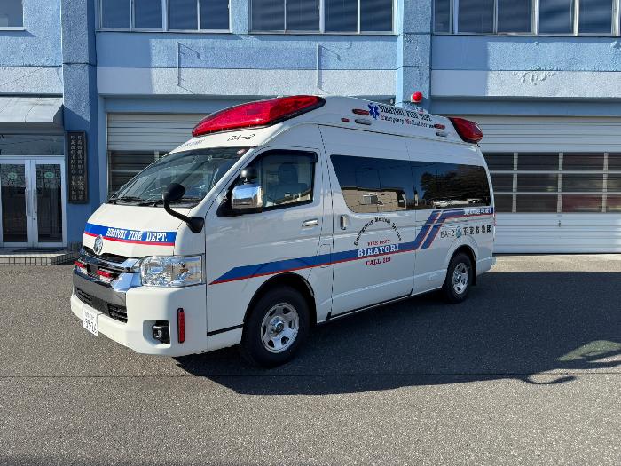 新しい救急車
